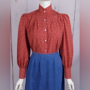 Frontier Classics Floral Red Women's Top